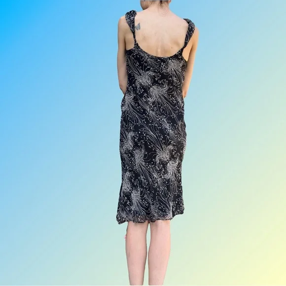 NWOT Vintage Diane Von Furstenbutg Starry Night dress - Picture 7 of 10